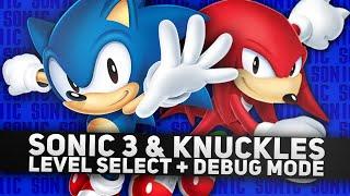 Sonic Origins - How to Enter Level Select, Sound Test, Debug & Cheat Codes in Sonic 3 & Knuckles