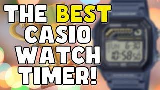 The BEST Casio Watch Timer️Casio WS-1600H Timer | Detailed Overview #casio #vintage #watch #review