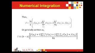 Module 3 Lesson 3 Simpson's 3/8 Rule