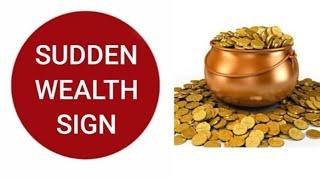 SUDDEN WEALTH SIGN ON PALM