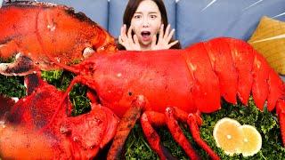 [Mukbang ASMR] OMG !! 5KG Giant Lobster  Seafood Homemade Curry Sauce Recipe Eatingshow Ssoyoung
