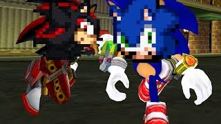 Sonic & Shadow MUGEN JUS Combo