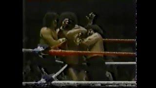 Andre the Giant, Dusty Rhodes, & Ivan Putski vs. Afa, Sika, & Samula