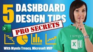 5 Dashboard Design Tips - COMMON MISTAKES to avoid!