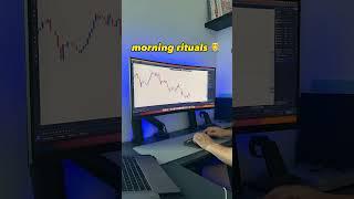 What is your morning rituals? #fxtrader #stockmarket #tradingsetup #forextrading #trader #finances