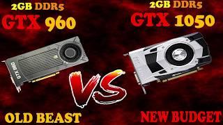 GTX 1050 (2GB) vs GTX 960 (2GB) | TEST IN 10 GAMES | BENCHMARK