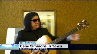 Gene Simmons Meets A Huge KISS Fan, ‘CCO’s Chris Shaffer