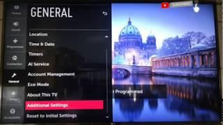 How To Reset LG TV and First Installation , Home and Store mode