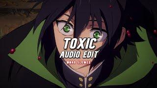 They’re laughing at you, They think you’re Weak x Toxic (audio edit) / TikTok Version