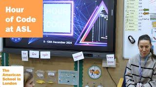 Hour of code | The American School in London (December 2024)