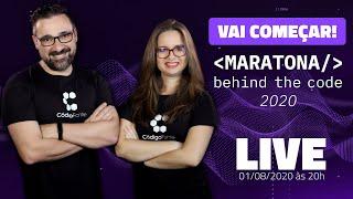 LIVE: A Maratona Behind The Code 2020 VAI COMEÇAR! Oportunidades e Experiências acima da Curva