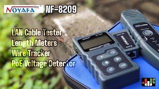 NOYAFA NF-8209 | LAN TESTER WIRE TRACKER & PoE DETECTOR