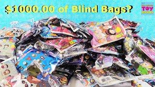 $1000 Blind Bag Figural Keyring Palooza Opening Disney Marvel Princess & More | PSToyReviews