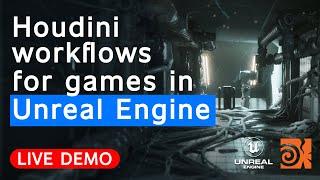 Houdini for Games in Unreal Engine - Webinar with Grayson Cotrell