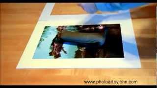 Archival Mounting and Matting Demo