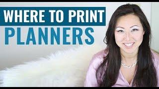 How To Print Your Own Planner - Best 3rd Party Printer Options for Planners for Print On Demand POD