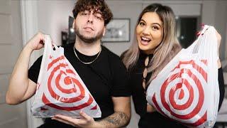 VLOGMAS DAY 5 | HILARIOUS TARGET COUPLES CHALLENGE + MOVIE DATE NIGHT