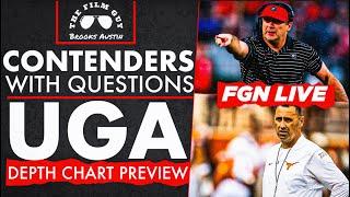 FGN LIVE: CFB Title Contenders with Questions | Georgia Football Depth Chart Preview