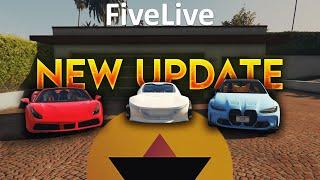 GTA 5 RP : FiveLive RP | New garage update