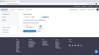 How to PAY for ZOOM with PAYPAL?