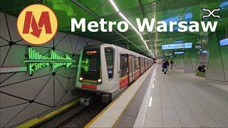 Metro Warsaw | Metro w Warszawie | Warszawa | Metro Warszawskie | ZTM | Poland  2023