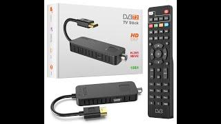 DCOLOR Decoder Digitale Terrestre DVB-T2-Come usare il mini TV stick