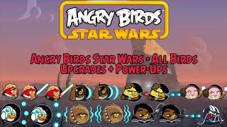 Angry Birds Star Wars - All Birds, Upgrade + Power-Ups Gameplay