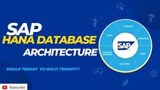 SAP BASIS - HANA ARCHITECTURE