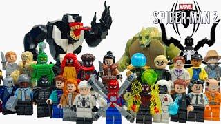 LEGO Spider Man 2 Insomniac / PS5 Video Game All Characters & How To Build Them!