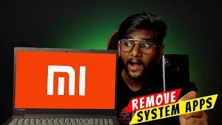 How To Uninstall MIUI System Apps Without Root | Remove Bloatwares | Rv Tech Tamil |