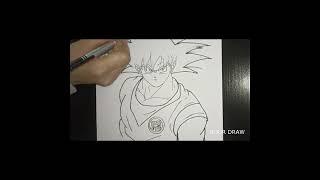 Nour Draw Goku #shorts