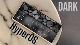 Update HyperOS!? Tema GelapTerbaik HyperOS Xiaomi POCO Redmi | Dark Theme V5