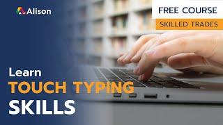 Touch Typing Training Skills - Free Online Course with Certificate