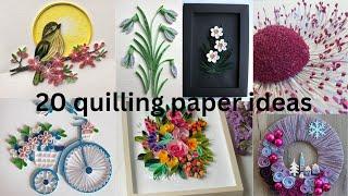 quilling paper art /paper quilling art/quilling paper art wall hanging