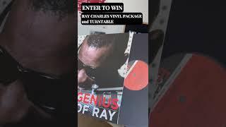 Celebrating Black Music Month! Enter to win a Ray Charles vinyl package. Link in comments⤵️ #shorts