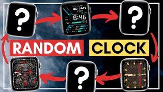 How To Enable 'Random Clock' Mode On Clockology! (2021) - Custom Watch Faces For Apple Watch!