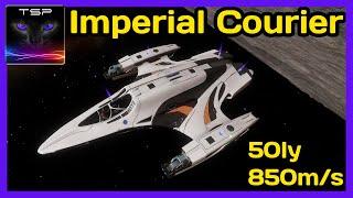 Imperial Courier (50ly / 850m/s)  Best ship for on-foot missions - Elite Dangerous Odyssey