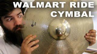 $20 Walmart Ride Cymbal?!?!!