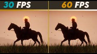 30fps vs 60fps | Red Dead Redemption 2