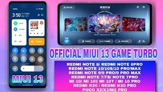 OFFICIAL XIAOMI ANNOUNCEMENT MIUI 13 GAME TURBO STYLE | MIUI 13 NEW CONTROL CENTER & FEATURES LEAKED