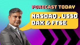 NASDAQ & US30 Live Trading Today 26-27 June Today |  DAX & FTSE100 Live Signals Trading Today