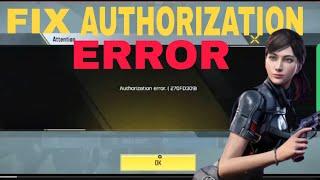 How To Fix AUTHORIZATION ERROR in COD Mobile 100% Problem Fix