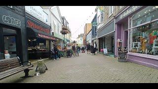 Penzance town centre and the quay....