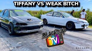 STREET ACTION‼️ | Bride Of Chucky’s “TIFFANY” | VS | WEAK B!TCH | #b20vtec #b20 #fueltecheverywhere