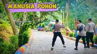 BUSHMAN PRANK HILARIOUS - PRANK MANUSIA POHON BIKIN KAGET PAK POLISI