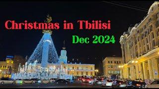 Christmas mood in Tbilisi, Georgia!  Dec 20, 2024,  Christmas Walking Tour