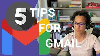 5️⃣  Tips on How to Organize Gmail