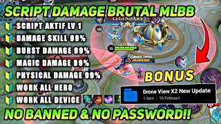 DAMAGE ONLY ‼️ SCRIPT HIGH DAMAGE ML ALL HERO MOBILE LEGEND TERBARU 2024 ANTI BANNED | NO PASSWORD