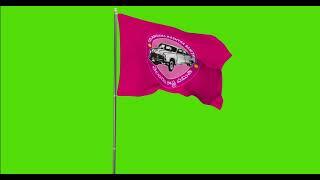 #TRSPartyFlag Green Screen Animation Video || MS Animated Videos ||