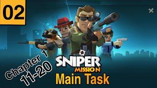 Sniper Mission  Chapter 1 Main Task 11-20 | Sniper mission gameplay walkthrough | Invincible Sigog